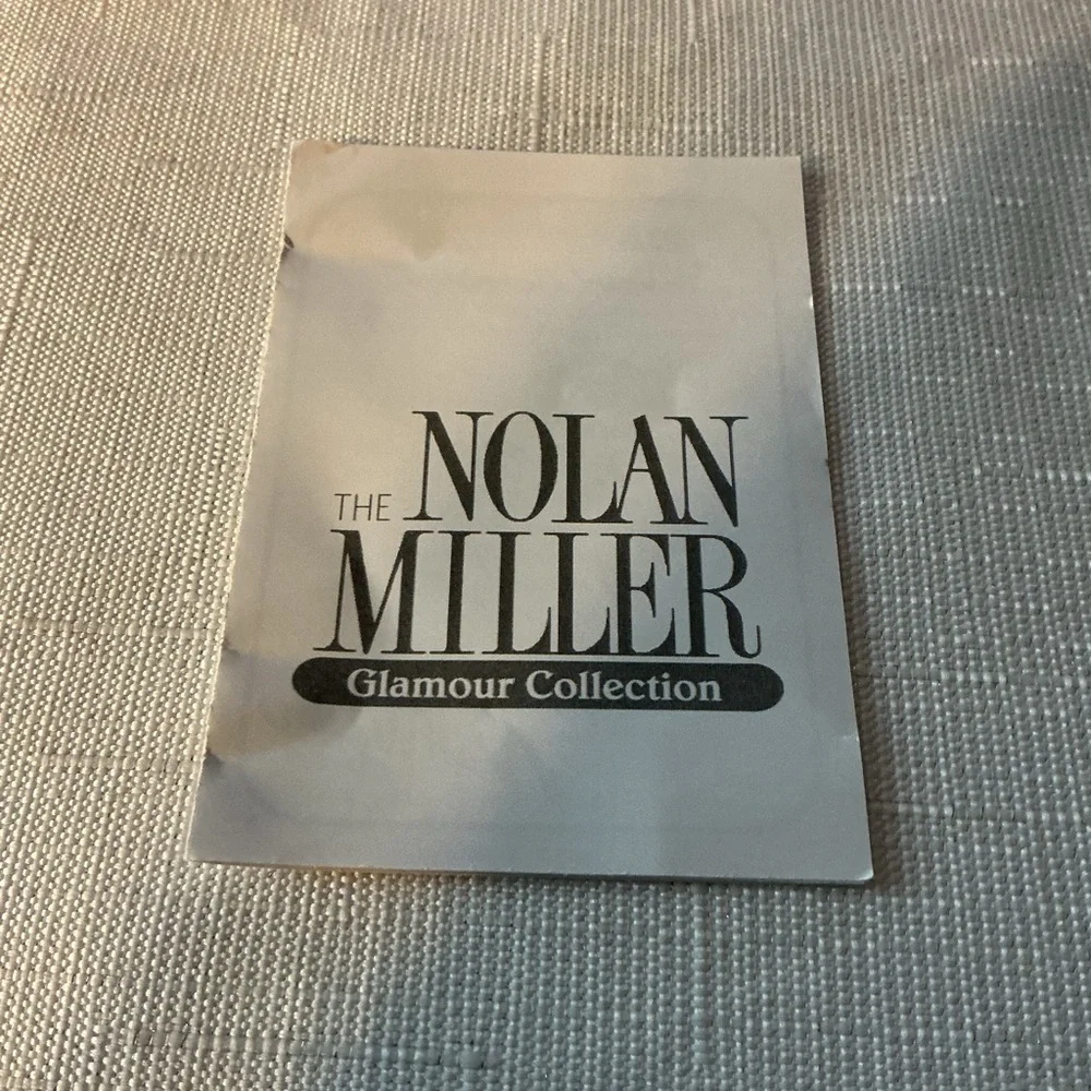 Nolan Miller Silver Tone Glamour Collection Swirl Earrings. - Picture 4 of 7